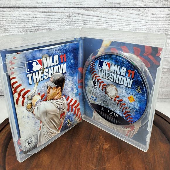 PS3 MLB 11 The Show 3D Compatible Game Disc Case & Manual - Picture 3 of 4